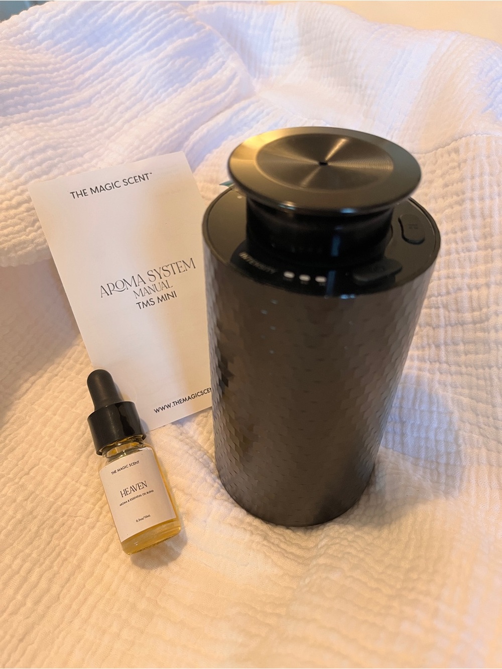 TMS Mini Aroma Diffuser — Black